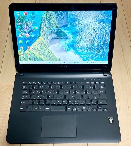 VAIO 高性能 ノートPC Corei7 8GB 500GB 新品SSD Office2024 Windows11