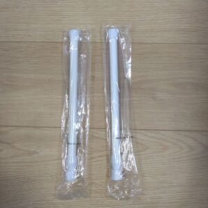 突っ張り棒 2本セット (21-33cm)ホワイト 未使用