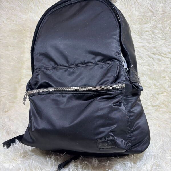 【美品】 80周年 ポーター PORTER タンカー バックパック リュック ブラック 黒 リュックサック