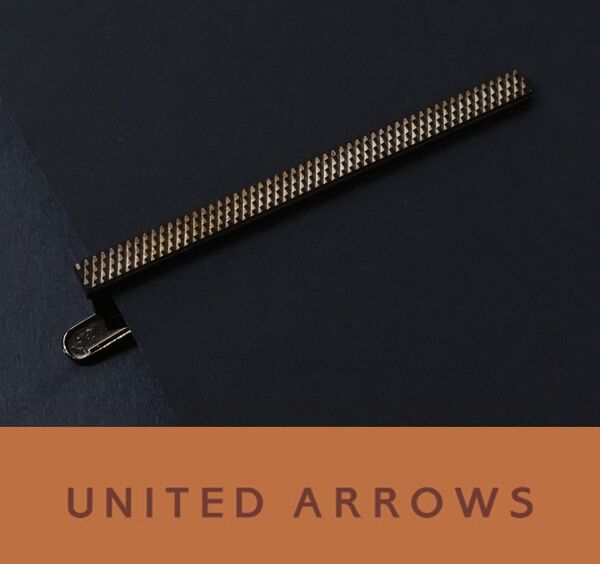 3904◆ユナイテッドアローズ◆ネクタイピン◆ガンメタ◆タイピン~タイバー◆上質セレクトショップ~UNITED ARROWS◆新品