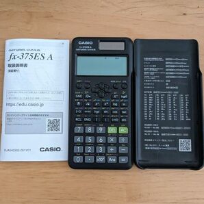 CASIO 関数電卓 fx-375ES A ブラック