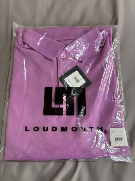 LOUDMOUTh ポロシャツ ラベンダー US L ラウドマウス