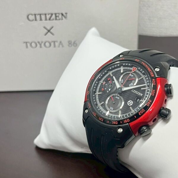 稼働品 ソーラー CITIZEN 腕時計 TOYOTA86コラボモデル