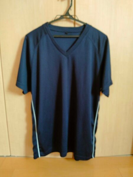 VネックTシャツ ネイビー メンズ