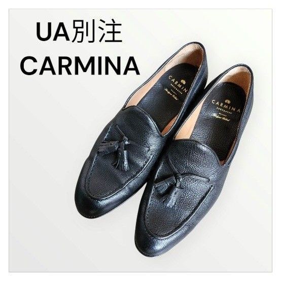 ★美品★UA別注 CARMINA カルミーナ タッセルローファー ブラック