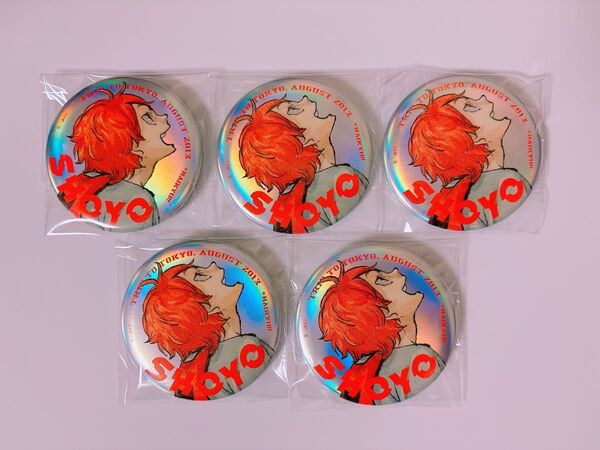 ハイキュー!! ジャンプGIGA メタリック缶バッジ 日向翔陽