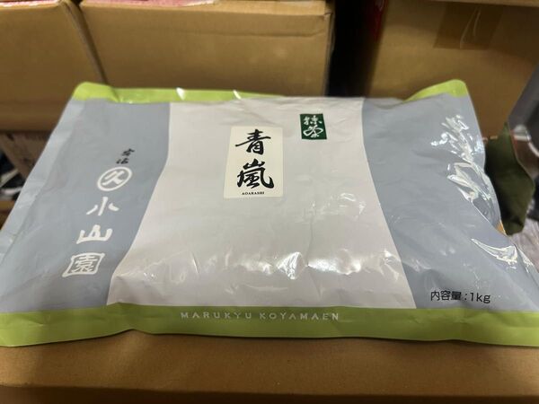 丸久小山園 抹茶 青嵐 1000g袋入り