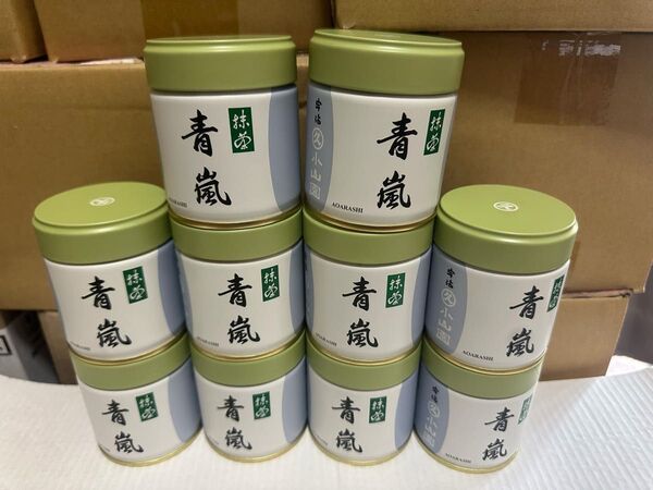 抹茶 丸久小山園 青嵐 10缶セット 40g