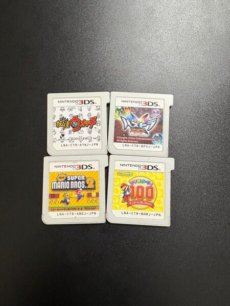 3DS カセットまとめ売り 妖怪ウォッチ マリオ マリパ パズドラ
