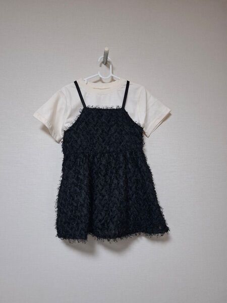 Piet 半袖 Tシャツ トップス キャミソール チュニック キッズ 110cm