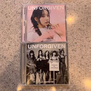 LE SSERAFIM unforgiven CD 開封済 サクラ