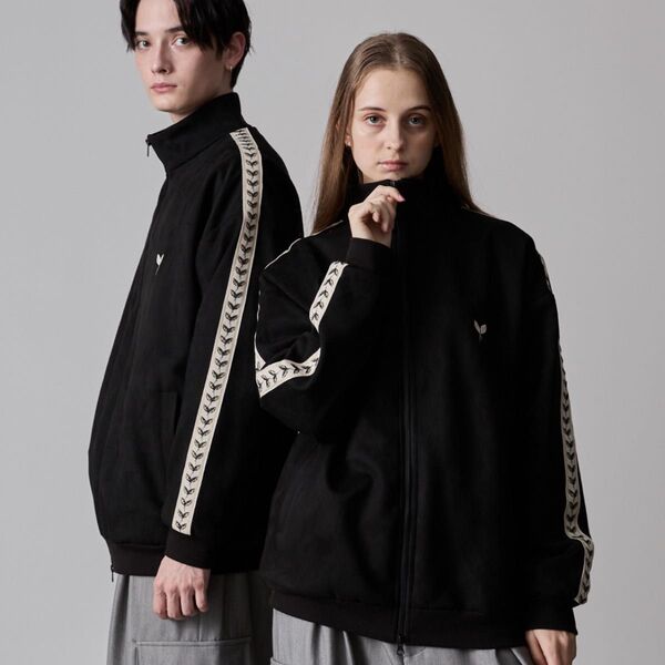 【CLEL】Loose Side designTrack Jacket/ルーズ サイドデザイントラックジャケット