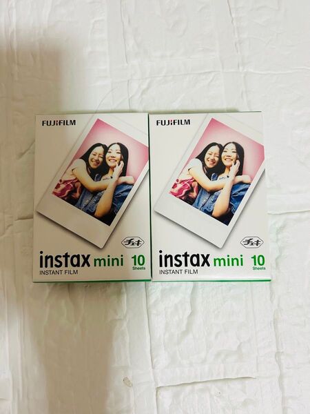 未開封 富士フイルム INSTAX MINI チェキ フィルム 10枚×2箱