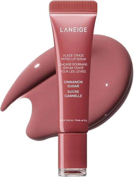 LANEIGE (ラネージュ) グレイズ ティントリップセラム (シナモンシュガー) 12g