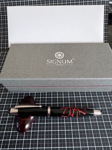 SIGNUM 万年筆 コラーロ レッド F