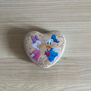 ディズニー ドナルド デイジー 小物入れ ハート型