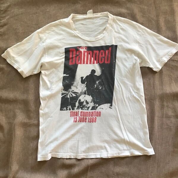The Damned 1988 tour T ダムド 88年ツアーTシャツ