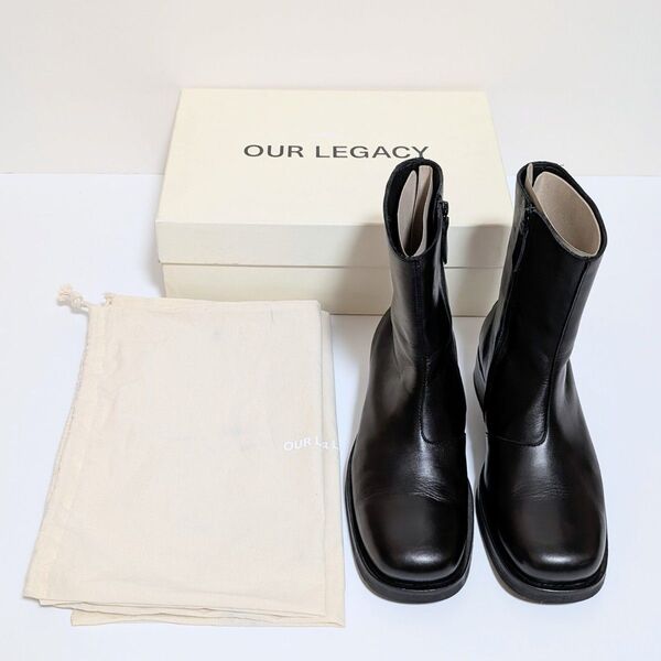 正規品 Our Legacy Camion Boot 43 アワーレガシー レザー ブーツ ブラック