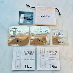 Dior ディオール プレステージ カプチュールトータル 巾着 袋 化粧水 試供品 サンプルセット