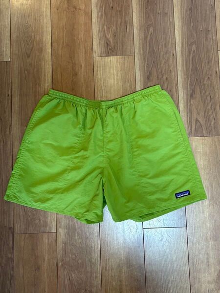 パタゴニア バギーズショーツ 5インチ SPYG 緑 ショートパンツ L PATAGONIA バギーズロング 水着