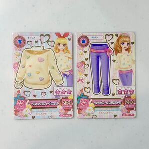 アイカツカード 星宮いちご 姫里マリア