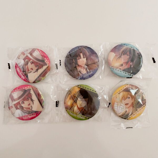 アイナナ カプセル缶バッジ vol.6 ドラレコ 陸 一織 環 ナギ 大和 アイドリッシュセブン カプ缶 缶バッジ