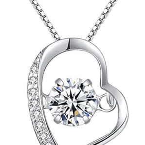 ネックレス ハート プレゼント アクセサリー 誕生日プレゼント 女性 プラチナ 結婚記念日 バレンタイン 母の日 友達 おしゃれ