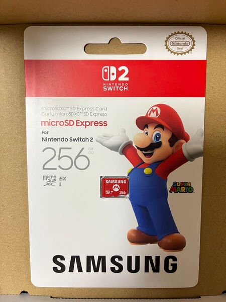 新品★サムスン Samsung microSD Express Card 256GB for Nintendo Switch 2