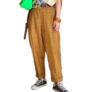 BEAMS BOY ビームスボーイ イージーパンツ スラックス カジュアルパンツ カーゴパンツ