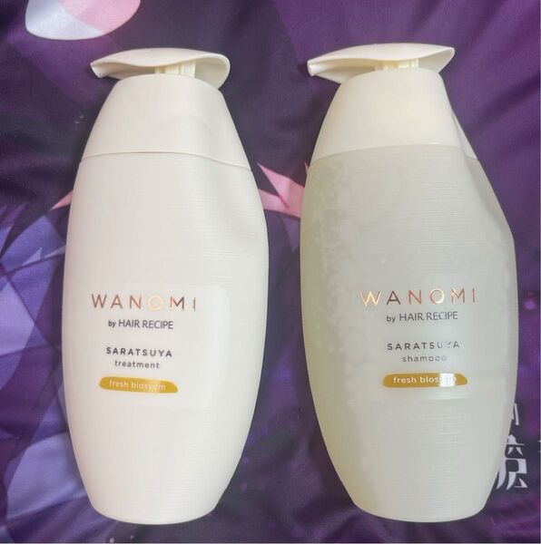 本日限定値下げ! ヘアレシピ 和の実 本体 さらつやシャンプー 350g さらつやトリートメント 350g