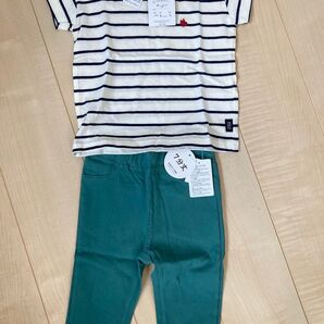 新品未使用☆POLO シャツ ズボン 100cm