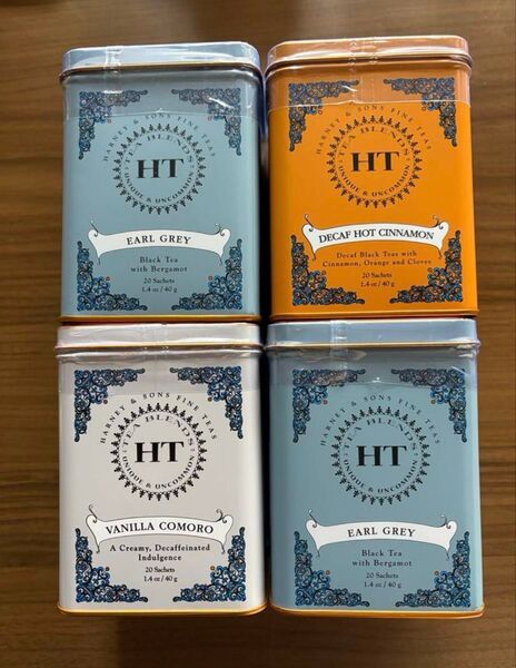 Harney & Sons 紅茶4点セット アールグレイ他