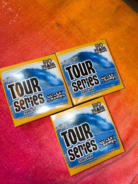 新品未開封 Sticky Bumps サーフワックス TOUR series 3個セット