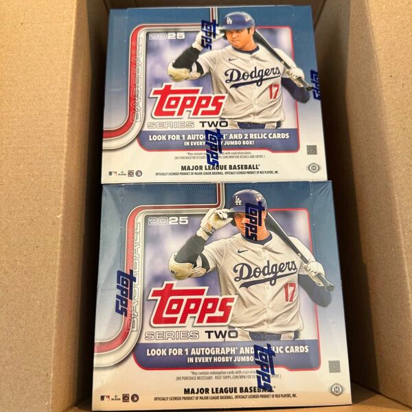 2025 Topps Baseball Series 2 Jumbo 2Box