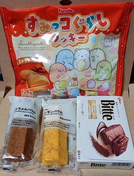 No.6お菓子詰め合わせ4点セット◆◆箱の隙間には緩衝材の代わりに小さめのお菓子を詰めます◆◆