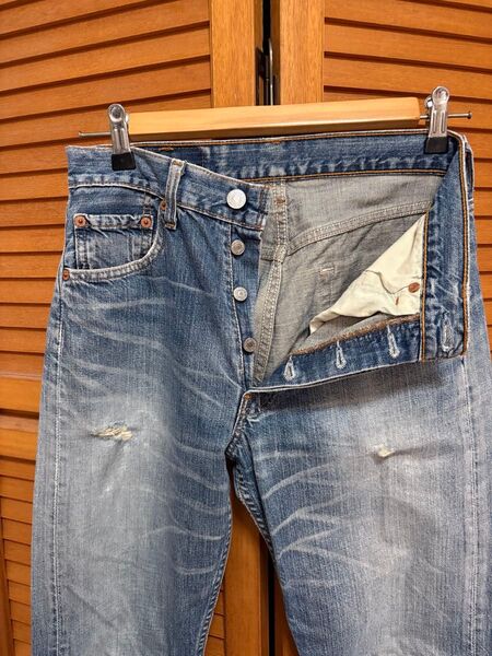 【希少】【古着】リーバイス Levis 501-01W28 L31デニムパンツ