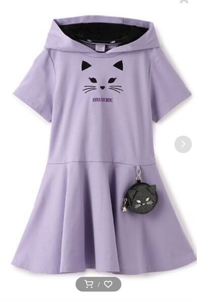 ANNA SUI miniネコカットワンピース