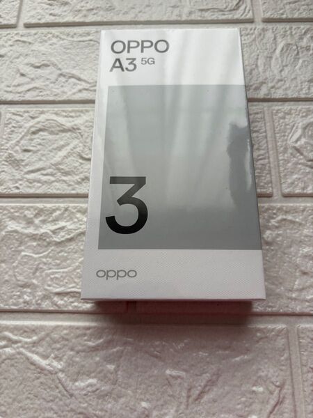 新品 未開封 OPPO A3 5G パープル 128GB SIMフリー