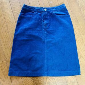 PER ICI ブルー系スカート