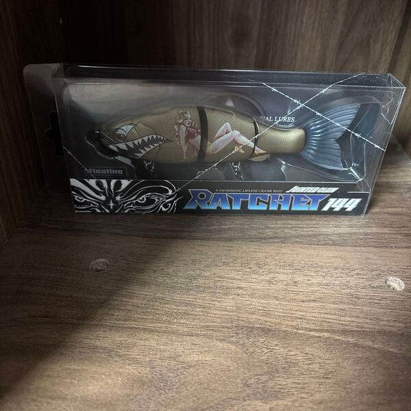ガンクラフト ジョインテットクロー ラチェット144 限定 RATCHET144 mad bronze