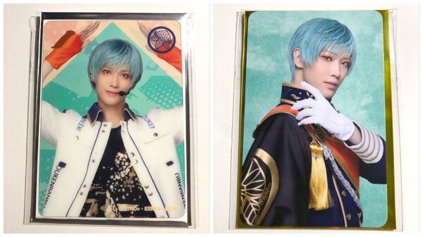 ミュージカル刀剣乱舞 祝玖寿 乱舞音曲祭 ふぉとカード & すえひろがり クリアカード 2枚セット 一期一振 (國島直希)