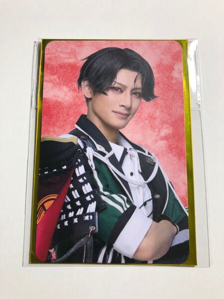 ミュージカル刀剣乱舞 祝玖寿 乱舞音曲祭 ランダムふぉとカード 戦闘ver. 豊前江 (立花裕大)