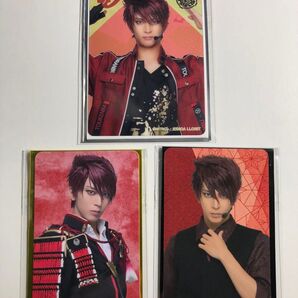 ミュージカル刀剣乱舞 祝玖寿 乱舞音曲祭 ふぉとカード & すえひろがり クリアカード 3枚セット 大包平 (松島勇之介)