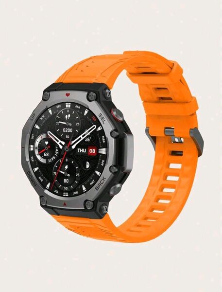 シリコン スマートウォッチバンド Amazfit T-Rex 3 対応 1個