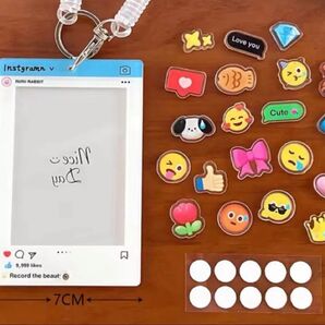 トレカケース 推し活グッズ 硬質ケース 絵文字 ビーズ