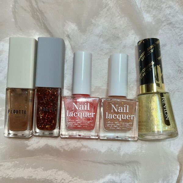 jill leen. REVRON FLORTTE マニキュア 5本セット nail ネイルカラー セルフネイル
