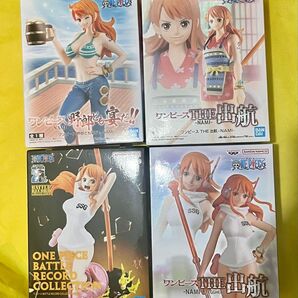 ONE PIECE ワンピース/ナミ/フィギュア/4体セット/未開封