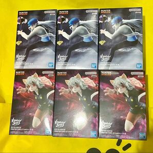 HUNTER × HUNTER/カイト・ネフェルピトー/VIBRATION STARS/フィギュア/6体セット/未開封