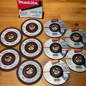新品 マキタ純正 オフセット研削砥石 オフセット砥石 125mm X-LOCK XLOCK 10枚セット Makita
