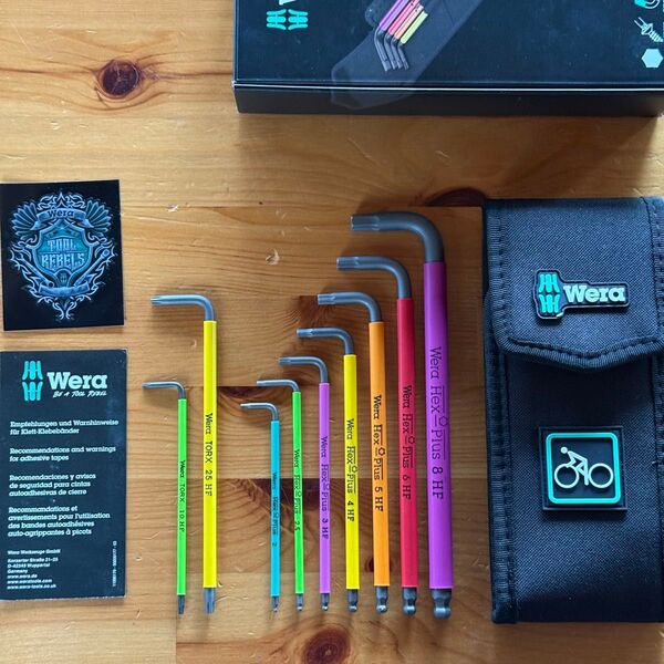 新品 Wera Bicycle Set 4 ヴェラ自転車工具セット4 9点セット